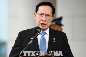 Bộ trưởng Quốc phòng Hàn Quốc Song Young-moo. Ảnh: YONHAP/TTXVN