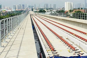 Tuyến metro số 1 Bến Thành - Suối Tiên dự kiến hoàn thành và đưa vào khai thác, sử dụng vào năm 2020