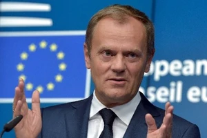 Chủ tịch Hội đồng châu Âu (EC) Donald Tusk. Ảnh: AP