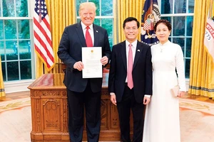 Tổng thống Donald J.Trump đánh giá cao bước phát triển của quan hệ Đối tác Toàn diện VN- HK