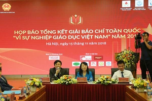  Công bố kết quả giải Báo chí “Vì sự nghiệp giáo dục Việt Nam”