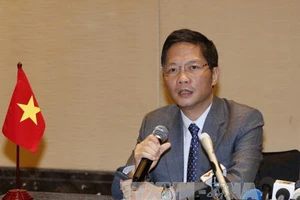 Bộ trưởng Bộ Công Thương Trần Tuấn Anh dẫn đầu đoàn Việt Nam tham dự cuộc họp. Ảnh: TTXVN