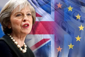 Thỏa thuận bị bác bỏ hồi tháng 1 đã khiến Thủ tướng Anh Theresa May phải đàm phán lại với Liên minh châu Âu. Ảnh: Daily Mail