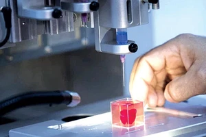 Ứng dụng in 3D để tạo tim cấy ghép trên người