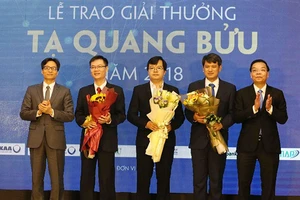 3 nhà khoa học đoạt Giải thưởng Tạ Quang Bửu 2019