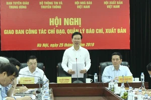 Đồng chí Võ Văn Thưởng phát biểu chỉ đạo. Ảnh: Tuyengiao.vn