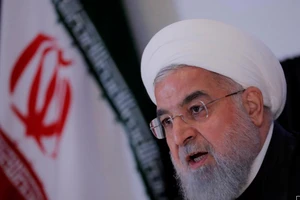 Tổng thống Iran Hassan Rouhani. Ảnh:reuters