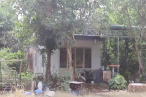 Hình ngôi nhà tại xã Trà Cổ, huyện Tân Phú