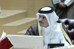 Ngoại trưởng Qatar Mohammed bin Abdulrahman Al-Thani.