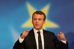 Tổng thống Pháp Emmanuel Macron 