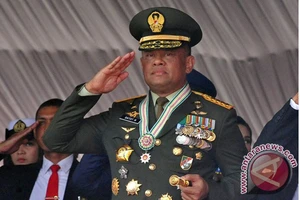 Tướng Gatot Nurmantyo Tư lệnh quân đội Indonesia. Ảnh: ANTARA