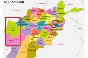 Các vụ tấn công của Taliban qua đêm 24-10-2017 vào các cơ sở quân sự tại 2 tỉnh Farah và Herat ở phía Tây Afghanistan
