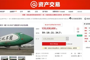 Đấu giá máy bay Boeing 747 trên mạng