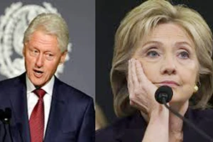 Vợ chồng cựu Tổng thống Mỹ Bill Clinton