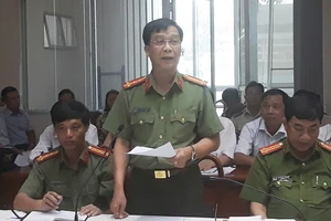 Đại tá Lý Quang Dũng thông tin về vụ nổ súng ở Biên Hòa