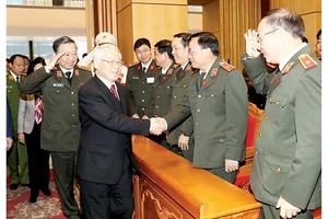 Tổng Bí thư Nguyễn Phú Trọng gặp gỡ lãnh đạo các đơn vị thuộc Bộ Công an