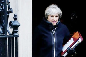 Thủ tướng Anh Theresa May tại thủ đô London