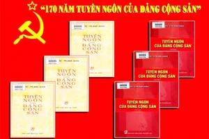 Tác phẩm Tuyên ngôn của Đảng Cộng sản. Ảnh: Dangcongsan.vn