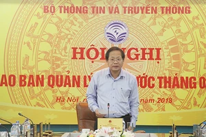 Bộ trưởng TT&TT Trương Minh Tuấn. Ảnh: hoinhabaovietnam.vn