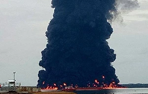 Indonesia: Hỏa hoạn tại giếng dầu, hàng chục người thương vong