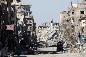 Theo ước tính của Ngân hàng thế giới (WB), Syria cần ít nhất 200 tỷ USD để tái thiết đất nước ở thời hậu chiến. Ảnh: REUTERS