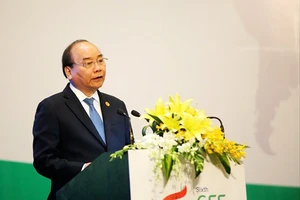 Thủ tướng Nguyễn Xuân Phúc phát biểu tại phiên khai mạc kỳ họp GEF 6