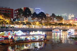 Bến thuyền Thị Nghè - du lịch trên kênh Nhiêu Lộc- một tour mới lạ và độc đáo chỉ duy nhất có tại TPHCM. Ảnh: VIỆT DŨNG