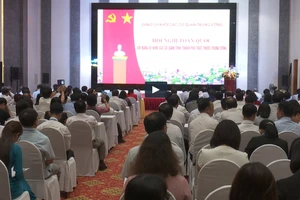 Quang cảnh Hội nghị. Ảnh: Báo điện tử Đảng Cộng sản Việt Nam