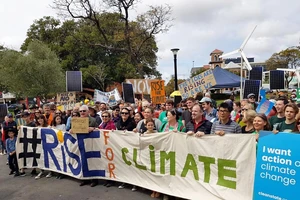 Tuần hành chống biến đổi khí hậu tại Australia