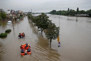 Trung Tây nước Mỹ đối mặt với nguy cơ lũ lụt