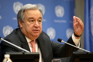 Tổng thư ký Liên Hợp Quốc Antonio Guterres. Ảnh: NPR