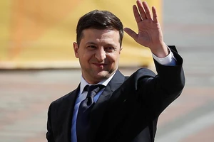 Tân Tổng thống Ukraine Volodymyr Zelensky. Ảnh: REUTERS