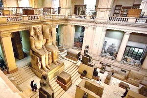 Một góc Bảo tàng Ai Cập