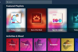 Apple Music ra mắt phiên bản trên trình duyệt web