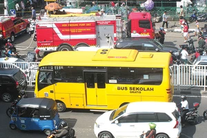 Giao thông bế tắc tại thủ đô Jakarta hiện nay