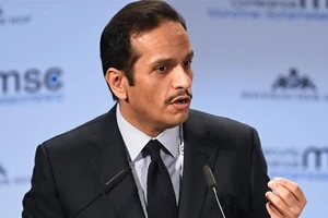 Ngoại trưởng Qatar Mohammed bin Abdulrahman al-Thani. Ảnh: Reuters