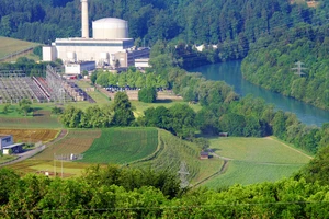 Nhà máy điện hạt nhân Muhleberg. Ảnh: Arup
