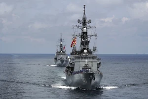 Nhật Bản đưa khu trục hạm tới Trung Đông