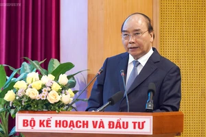 Thủ tướng Chính phủ Nguyễn Xuân Phúc phát biểu chỉ đạo tại Hội nghị. Ảnh: VGP