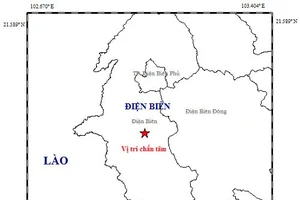 Vị chí trấn tâm ở Điện Biên