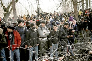 Người di cư tập trung ở biên giới Thổ Nhĩ Kỳ - Hy Lạp