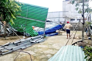 Một công trình xây dựng không phép tại xã Vĩnh Lộc B, huyện Bình Chánh được cấp ủy địa phương phát hiện kịp thời, vận động chủ công trình tự tháo dỡ, khắc phục vi phạm