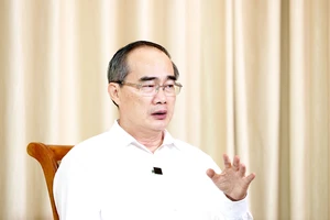 Bí thư Thành ủy TPHCM Nguyễn Thiện Nhân. Ảnh: QUANG PHÚC