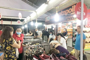 Hội chợ hàng Việt tại TPHCM thu hút người tiêu dùng