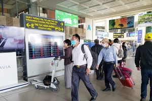 Sân bay Nội Bài có lượng khách tăng dần những ngày gần Tết Nguyên đán
