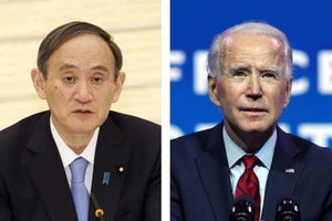Mỹ-Nhật Bản đang thu xếp để Thủ tướng Suga Yoshihide và Tổng thống Joe Biden có cuộc gặp thượng đỉnh tại Washington vào ngày 9-4 tới. Ảnh: Getty Images