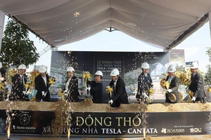 Trung Nguyên Legend và các đối tác thực hiện Lễ động thổ xây dựng nhà Tesla - Cantata 