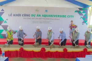 Hòa Bình khởi công xây dựng dự án Aqua Riverside City