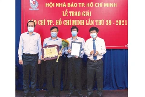 Báo SGGP đoạt 8 giải Báo chí TPHCM năm 2021