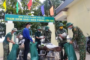 Biên phòng Quảng Nam: Hơn 1,5 tấn rau, củ, quả gửi tặng người dân TPHCM